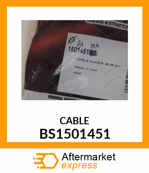 CABLE BS1501451