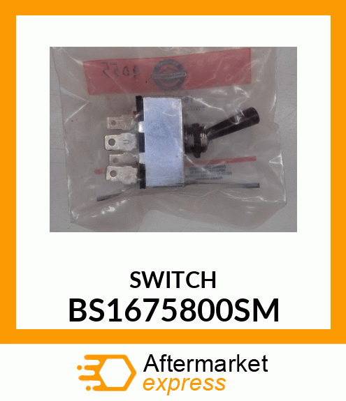 SWITCH BS1675800SM