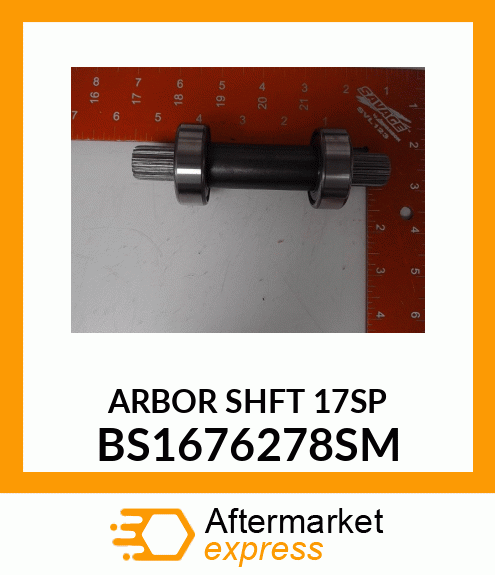 ARBOR_SHFT_17SP BS1676278SM