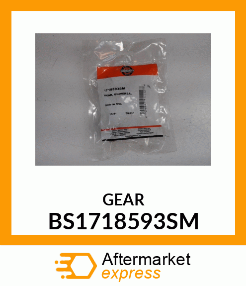 GEAR BS1718593SM