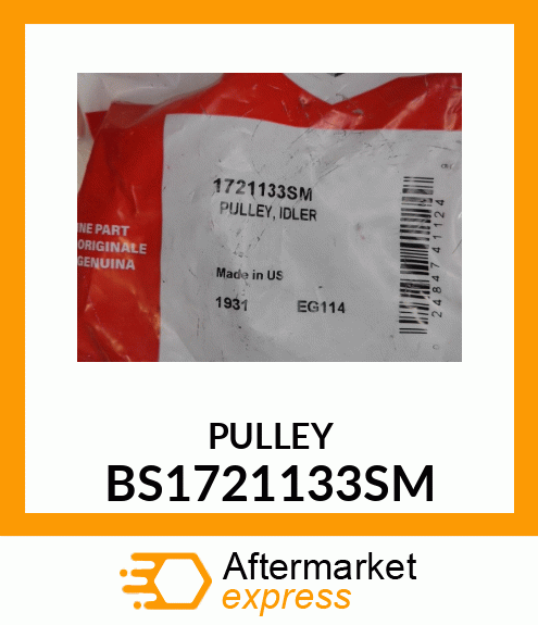 PULLEY BS1721133SM