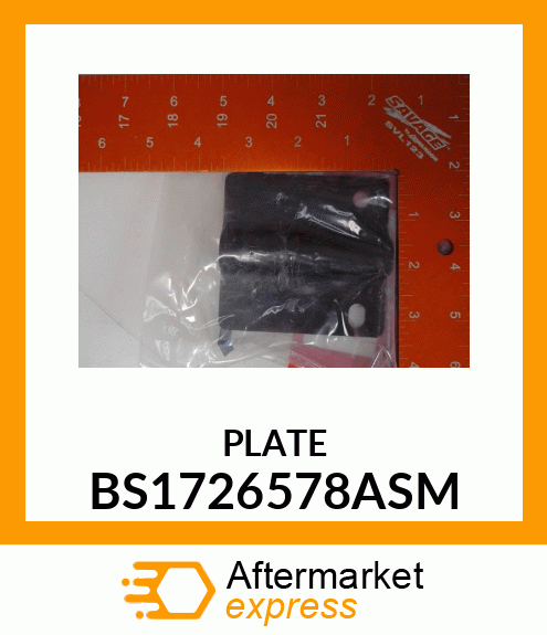 PLATE BS1726578ASM