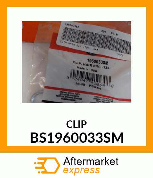 CLIP BS1960033SM