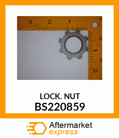 LOCKNUT BS220859