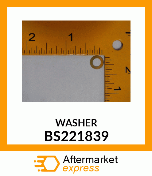 WASHER BS221839