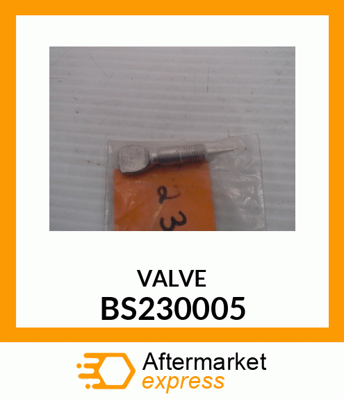 VALVE BS230005