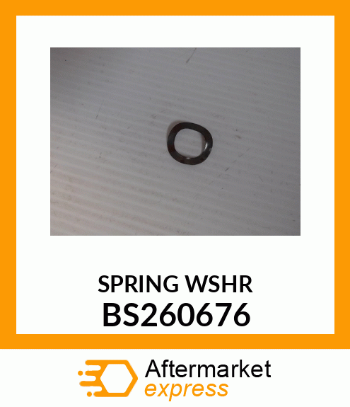 SPRINGWSHR BS260676