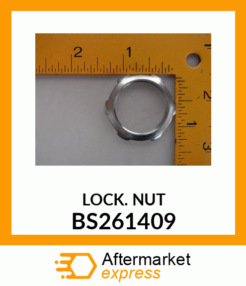 LOCKNUT BS261409