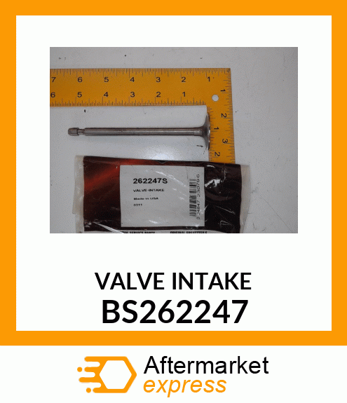 VALVE INTAKE BS262247