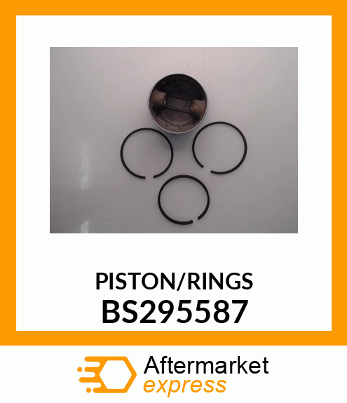 PISTON/RINGS BS295587