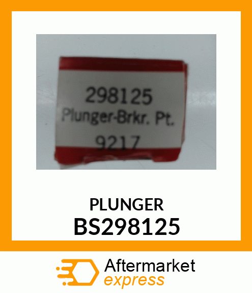 PLUNGER BS298125