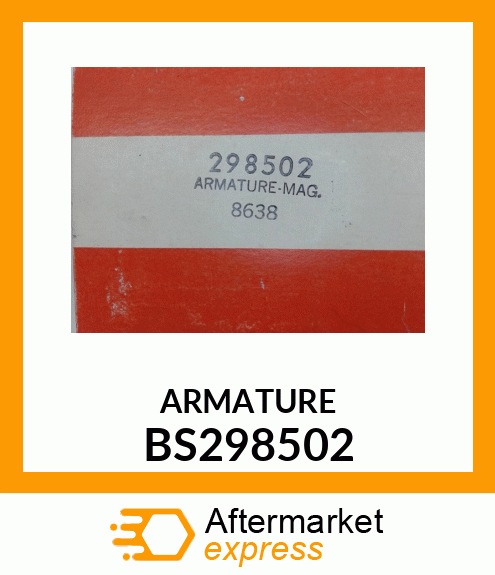 ARMATURE BS298502