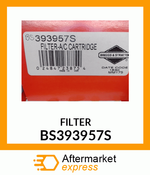 FILTER BS393957S