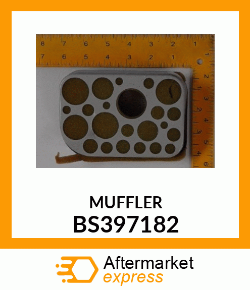 MUFFLER BS397182