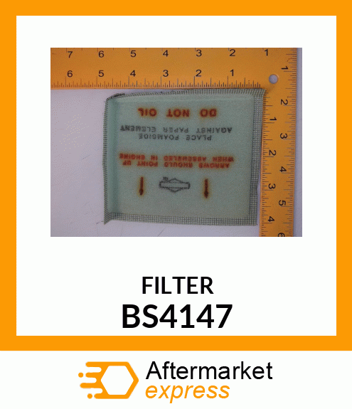 FILTER BS4147