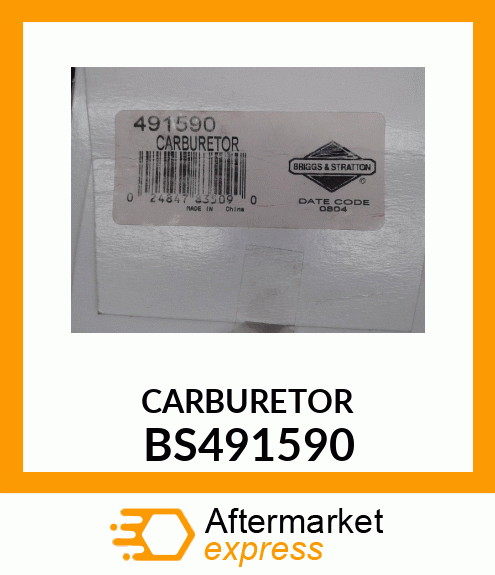 CARB BS491590