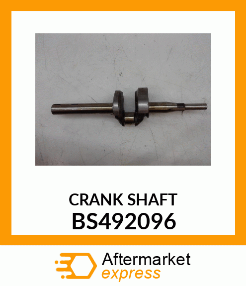 CRANKSHAFT BS492096