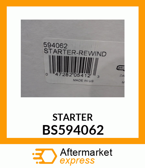 STARTER BS594062