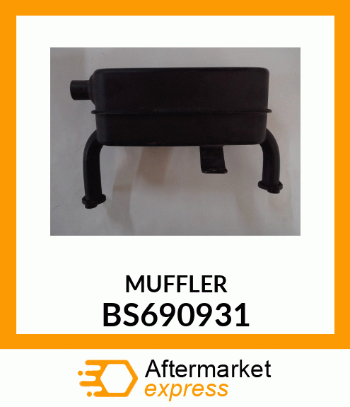 MUFFLER BS690931