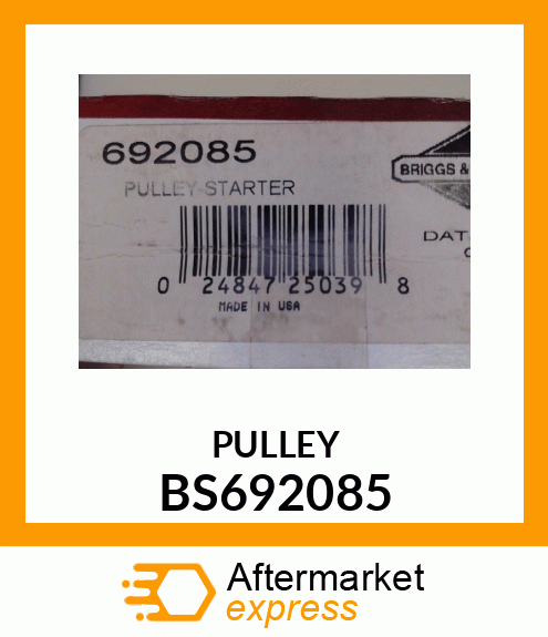 PULLEY BS692085