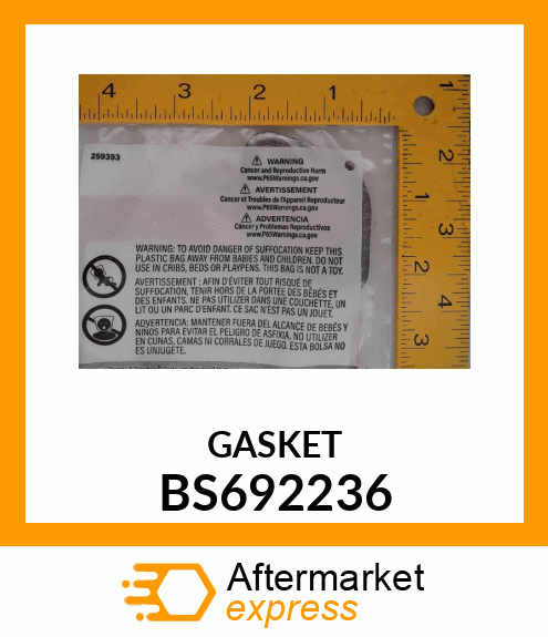 GASKET BS692236