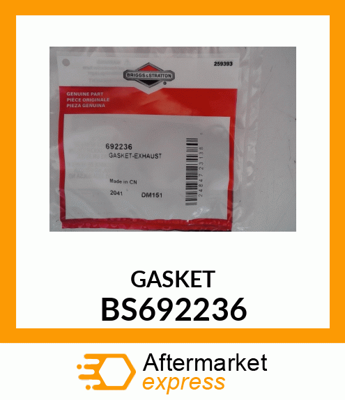 GASKET BS692236