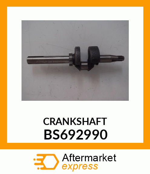 CRANKSHAFT BS692990