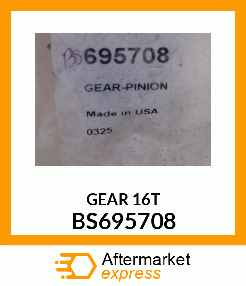 GEAR_16T BS695708