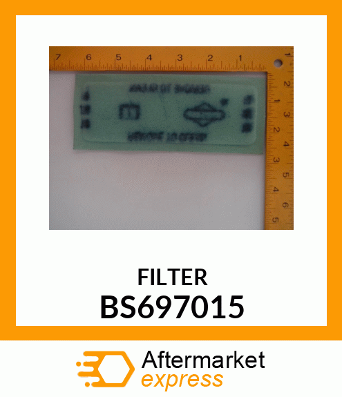 FILTER BS697015