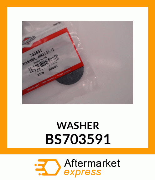 WASHER BS703591