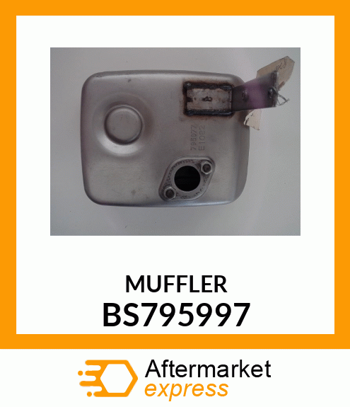 MUFFLER BS795997