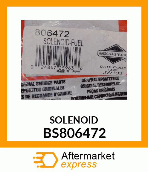 SOLENOID BS806472