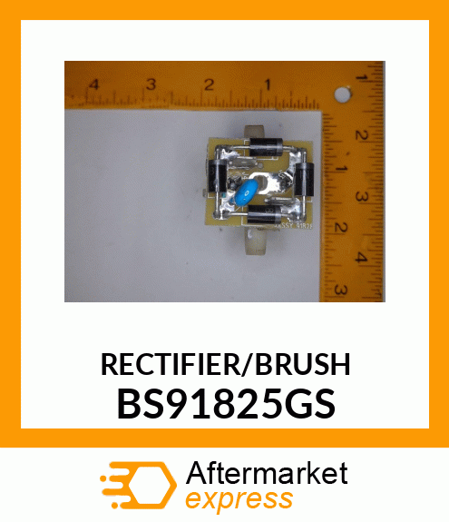 RECTIFIER/BRUSH BS91825GS