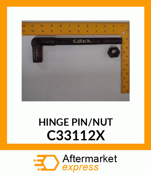 HINGEPIN/NUT C33112X