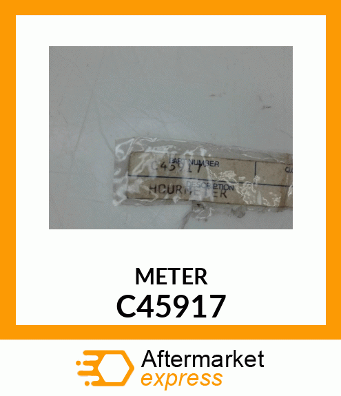 METER C45917