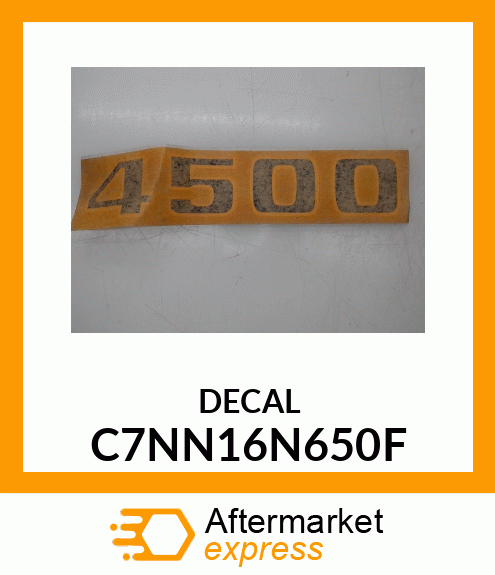 DECAL C7NN16N650F