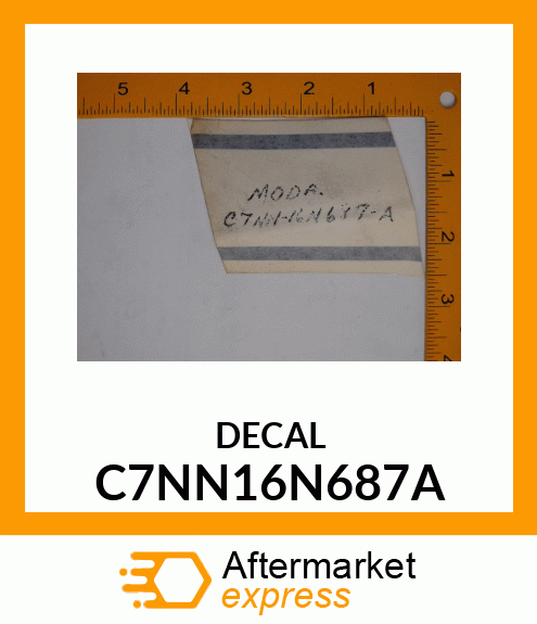 DECAL C7NN16N687A