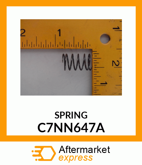 SPRING C7NN647A