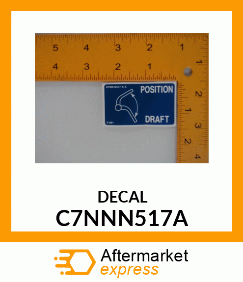 DECAL C7NNN517A