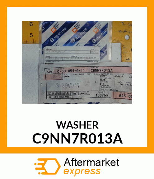 WASHER C9NN7R013A