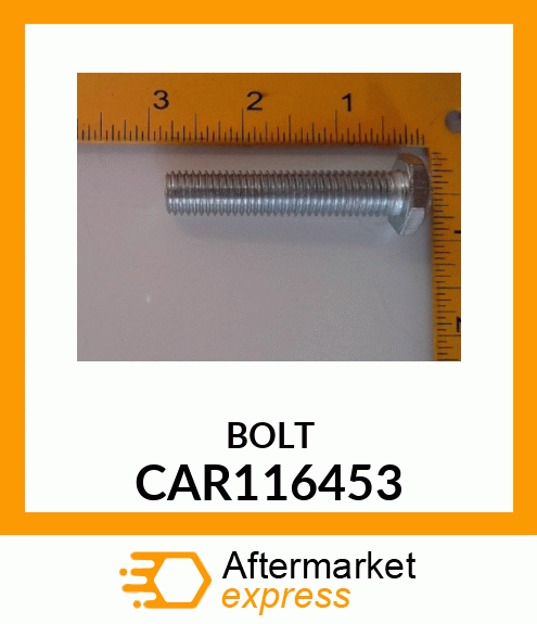 BOLT CAR116453