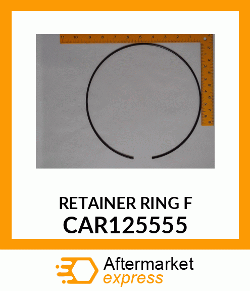 RETAINERRINGF CAR125555