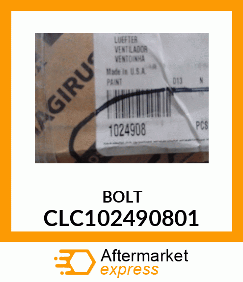 BOLT CLC102490801