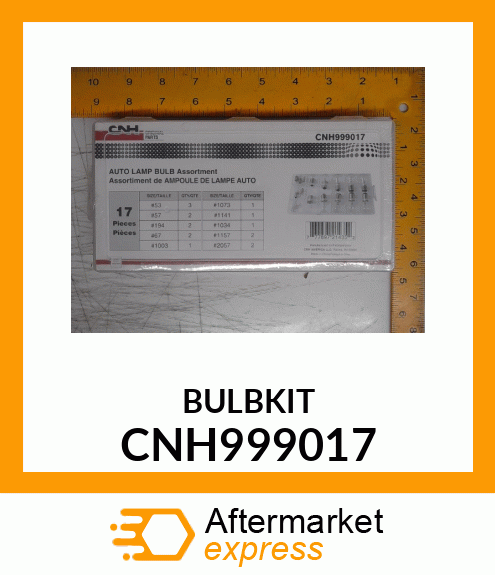 BULB_17PC_KIT CNH999017