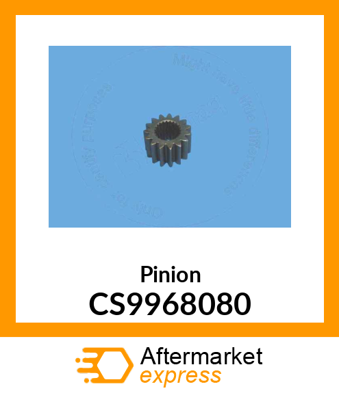 Pinion CS9968080