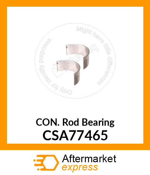 CON. Rod Bearing CSA77465