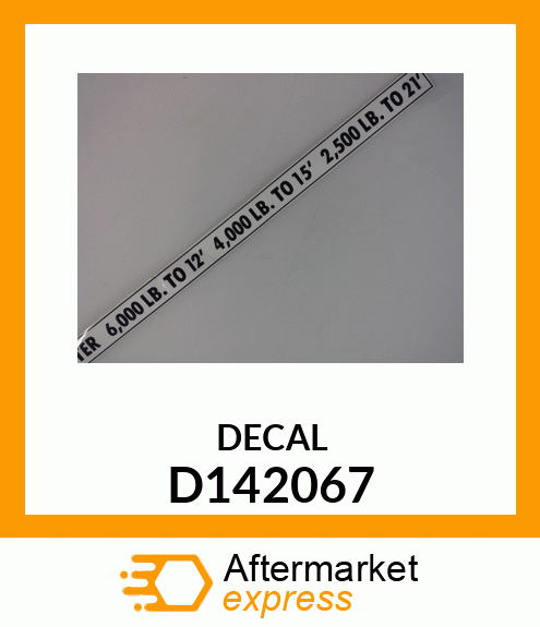 DECAL D142067