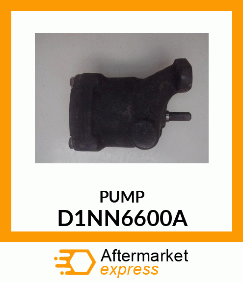 PUMP D1NN6600A