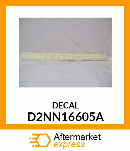 DECAL D2NN16605A