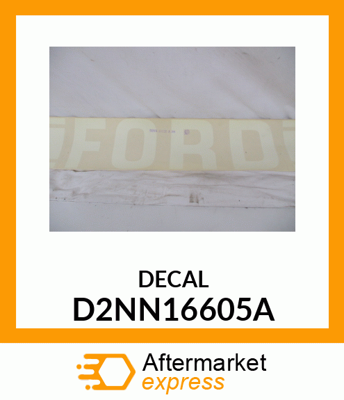 DECAL D2NN16605A